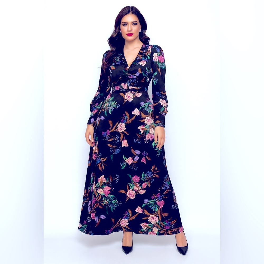 AFRM Floral Maxi Dress